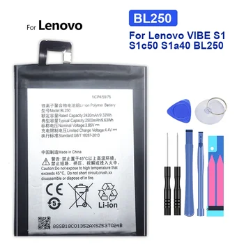 Аккумулятор для Lenovo VIBE S1 S1c50 S1a40 VIBE S1Lite S1La40 Аккумуляторная Батарея Литий-Полимерные Аккумуляторы Для Телефонов Bateria