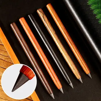 Сменный карандаш для письма с неограниченным количеством наконечников, долговечный, его нелегко сломать, деревянный Вечный карандаш Без чернил, карандаш для рисования эскизов