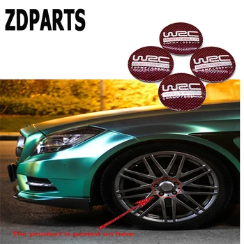 ZDPARTS 4x56 мм WRC Автомобильные Шины Центральная Ступица Колеса Кепки Наклейка Для Audi A3 A4 B7 B8 B6 A6 C6 C5 Q5 Nissan Qashqai Juke X-trail
