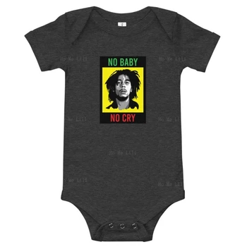 Bob Marley No Baby No Cry, Детское боди, комбинезон, Детский Графический комбинезон для малышей, подарок для новорожденных