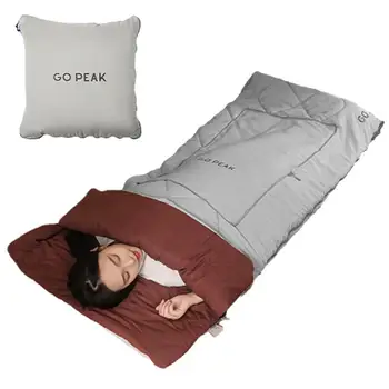 Зимний спальный мешок для кемпинга, пуховый ватный диск, Сверхлегкая кровать для кемпинга, Простыни для путешествий, Матрас для кемпинга, теплый спальный мешок