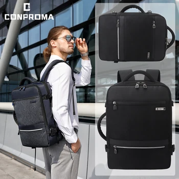 Рюкзак для ноутбука Business Schoolbag 17 дюймов Многофункциональный для Macbook Air Pro Huawei Lenovo Xiaomi Дорожная сумка для зарядки компьютера