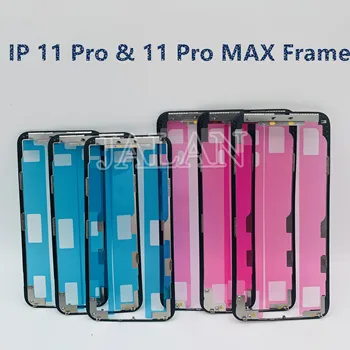 10шт Рамка с Клеем Для iPhone X XS MAX 11 Pro Max 12mini 12 Pro max Замена Средней Рамки для Ремонта Стеклянной Рамки ЖК-дисплея