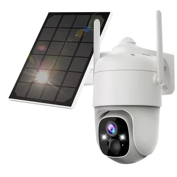 Anpviz 3MP солнечная wifi камера CCTV 2.4 G наружная PTZ IP-камера PIR AI полноцветный Двусторонний разговор Аккумуляторная Батарея приложение Multi share