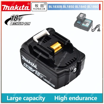 Оригинальный makita 6Ah/5Ah/3Ah для Makita 18V Аккумулятор BL1830B BL1850B BL1850 BL1840 BL1860 BL1815 Сменный Литиевый Аккумулятор