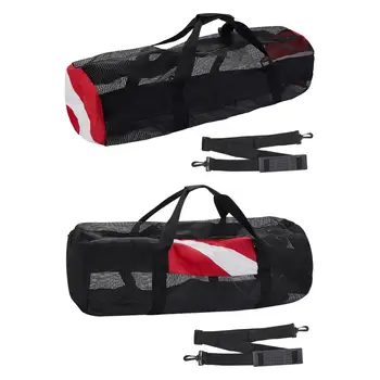 Сетчатая спортивная спортивная сумка для подводного плавания, портативная легкая сумка для подводного плавания, сумка для хранения, сумка для переноски, сетчатая сумка для дайвинга, рыбалки, водных видов спорта