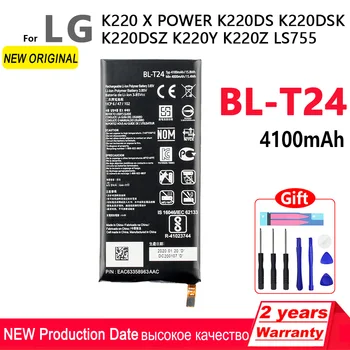 100% Оригинальный аккумулятор 4100 мАч BL-T24 Для LG K220 X Power k220ds k220dsk k220dsz k220y k220z ls755 с номером отслеживания