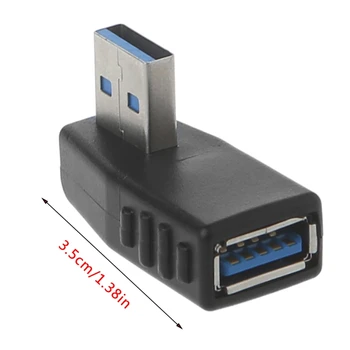 90 Шт Левый И Правый Угловой Адаптер USB 3.0 A С Разъемом 