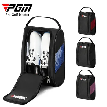 Портативная сумка для обуви для мини-гольфа PGM, нейлоновые сумки для переноски, держатель для мяча для гольфа, легкая дышащая сумка, спортивные аксессуары XB001