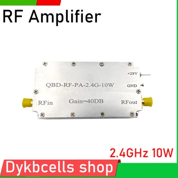 RF PA 2,4 G 10 Вт RF усилитель с Коэффициентом усиления 40 ДБ GH40010F однонаправленный усилитель мощности ДЛЯ ham amp 2,4 ГГц WIFI Bluetooth WiMAX