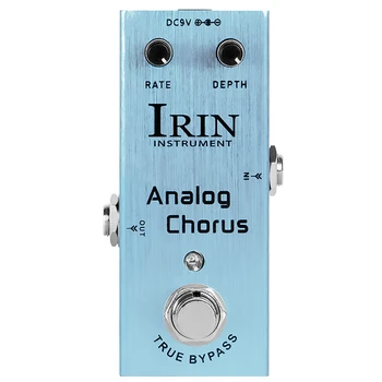 Гитарный эффектор IRIN Chorus Профессиональный Одноблочный Маленький Эффектор 9,2X4,6X4,3 см