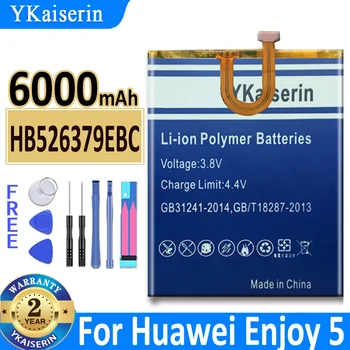 YKaiserin HB526379EBC Аккумулятор емкостью 6000 мАч Для Huawei Honor 4C Pro Y6 Pro Honor Play 5X Holly 2 Plus TIT-AL00 CL10 TIT-L01 TIT-U02