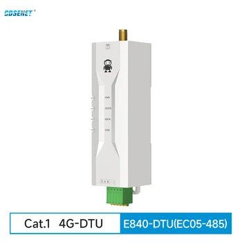 4G CAT1 Mini DTU CDSENET E840-DTU (EC05-485) E 1200 М Бесплатная Прозрачная передача данных MQTT VPN APN Modbus TCP RTU DNS Низкое энергопотребление
