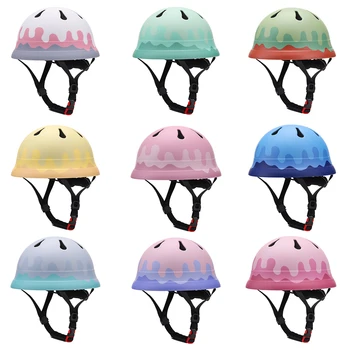 Детский Велосипедный Шлем PC + EPS Шлемы Для Малышей, Скейтбординг, Велосипедный Спорт, Скутер, Спортивный Шлем Для Детей, Мальчиков, Девочек 46-54 см