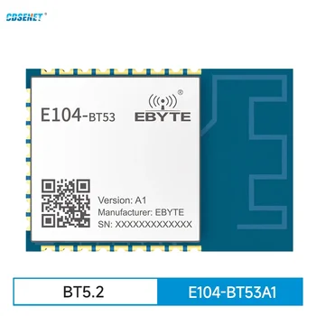EFR32 BT5.2 Модуль Blue-tooth 2,4 ГГц 6 дБм Cortex-M33 GPIO CDSENET E104-BT53 Беспроводной Приемопередатчик и приемник Пеленгации