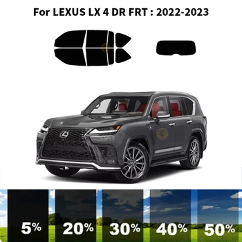 Предварительно Обработанная нанокерамика car UV Window Tint Kit Автомобильная Оконная Пленка Для LEXUS LX 4 DR FRT 2022-2023