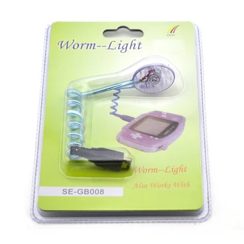 Светодиодные лампы с подсветкой Worm Light для игровой консоли G-ameboy Advance для G-BA, G-BP, G-BC с упаковкой