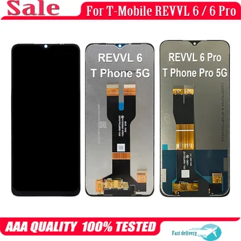 Оригинал для T-Mobile REVVL 6 Pro T Phone Pro 5G TMAF035G ЖК-дисплей С Сенсорным Экраном Digitizer Для REVVL6 T Phone 5G TMAF025G LCD