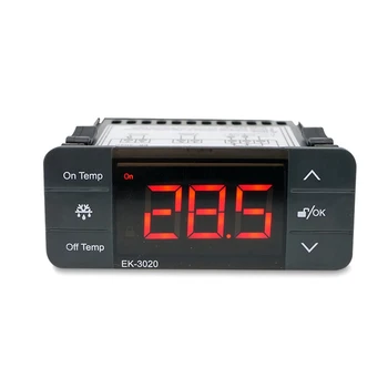 EK-3020 Цифровой регулятор температуры 220 В Датчик термостата Термостат размораживания холодильника