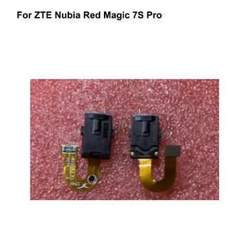 Протестировано Подходит Для наушников ZTE Nubia Red Magic 7s Pro Аудиоразъем для наушников Гибкий кабель Лента Замена Телефона RedMagic 7 S pro