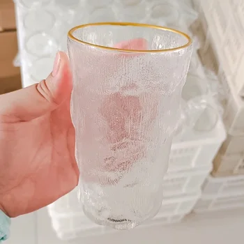 Glacier Nordic ins wind простой высококачественный стакан для воды Glacier grain glass бокал для воды, бокал для красного вина, кофейная чашка