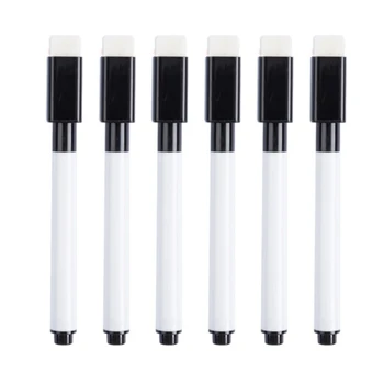 50 ручек Акварельные маркеры для белой доски сухого стирания, ручка для белой доски с ластиком, магнитные маркеры для письма акварельной ручкой