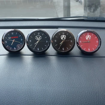 Часы для украшения автомобиля модифицированные электронные кварцевые часы для салона автомобиля BAIC Kenbo C60 H2 H3 H3F H6 S2 S3 S3L S5 S6 Senova D20
