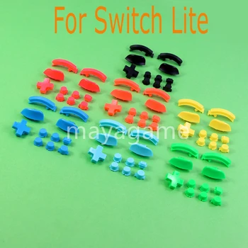 20 комплектов Полных комплектов кнопок для Nintendo Switch Lite L R ZL ZR ABXY button ABXY D Pad Keys Разноцветные Кнопки