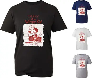 Футболка Diary Of Wimpy Kid, вдохновленная Всемирным днем книги, Забавная подарочная футболка унисекс
