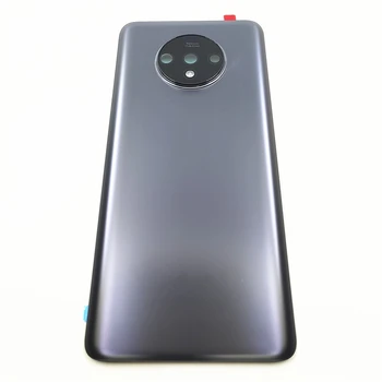Оригинальная задняя стеклянная крышка для OnePlus 7T, сменный батарейный отсек задней двери, задняя крышка корпуса с объективом камеры