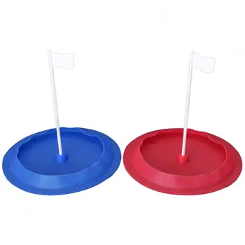 Чашка для игры в гольф Для женщин и мужчин, прочная с флажком, гибкая тренировочная чашка для гольфа