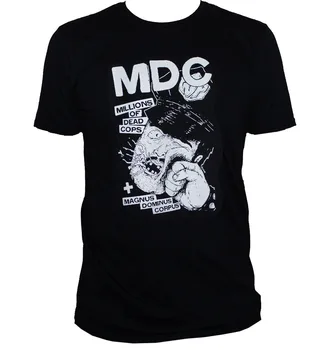 новая футболка с альбомом MDC band, черная, с коротким рукавом, Все размеры от S до 345Xl, TA3999, с длинными рукавами