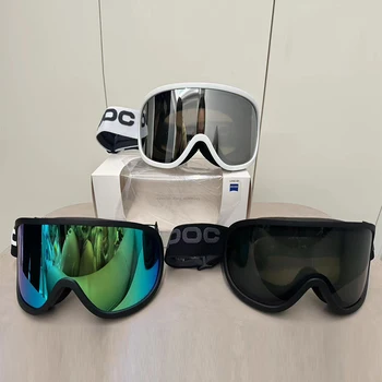 Лыжные очки Двухслойные противотуманные очки UV400, большая лыжная маска, очки для катания на лыжах, сноуборде, очки для мужчин, женщин, Лыжные очки