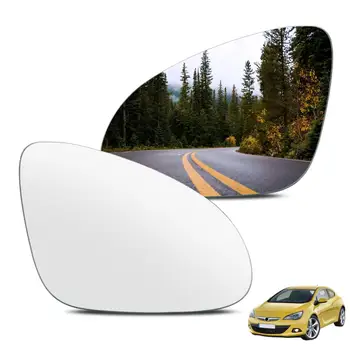 Левое Правое Боковое Зеркало Заднего Вида, Широкоугольное Выпуклое Стекло Для Opel Vauxhall Astra J 2009-2016 GTC 2012-2018 Adam 2013-2019