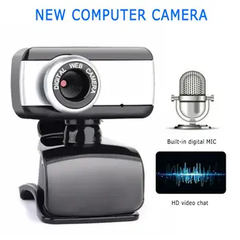 Новая Портативная Компьютерная Камера 1080p С Микрофоном Видеокамеры Универсальная Веб-камера Для Ноутбука Настольная Конференц-Камера Camera