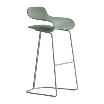 Креативные кухонные барные стулья, Скандинавский обеденный стул, Роскошный пластиковый S-образный стул, барные стулья, мебель для домашнего бара в гостиной