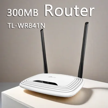 Маршрутизатор Wi-Fi TP-LINK TL-WR841N, Беспроводные домашние маршрутизаторы, ретрансляторы Wi-Fi, Сетевые маршрутизаторы