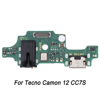 Плата Зарядного Порта Для Запасных Частей Для Мобильного Телефона Tecno Camon 12 CC7S