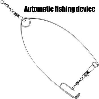 Рыболовное устройство подпружиненный скоростной крючок Ленивые рыболовные крючки Автоматический выброс приманки для подледной рыбалки.