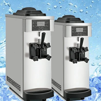 Кофемашина для приготовления мороженого в кофейне Коммерческая машина для приготовления клубничного пломбира с цифровым управлением из нержавеющей стали
