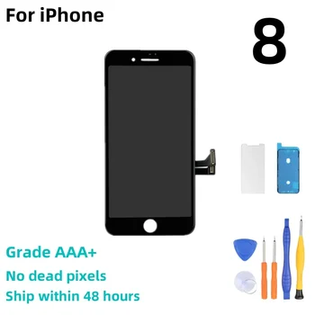 Класс AAAA Для iPhone 6 6S 7 8 Plus LCD Идеальный Дигитайзер С 3D Сенсорным Экраном В Сборе Для iPhone 5 5S 5C Дисплей