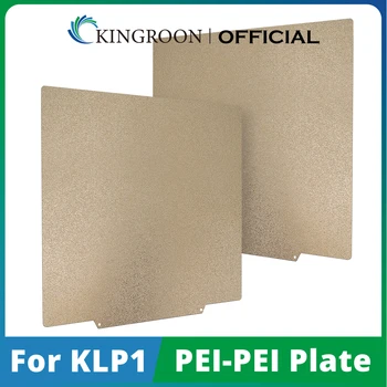Детали для 3D-принтера KINGROON KLP1, монтажная пластина, лист PEI, двусторонняя печать 220x220 мм (магнитное основание опционально)