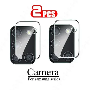 2 шт. Стекло Объектива камеры для Samsung Galaxy A51 A71 Note 20 S20 Ultra Plus S20 + A31 A21S M31 A02 A12 S21 Защитная Пленка для экрана S20 Fe