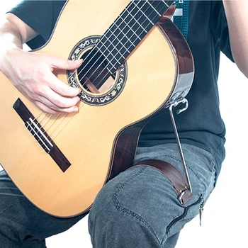 Z-образная подставка для гитары, универсальный фиксированный держатель подставки для игры музыканта, кронштейн для ног для гитары, аксессуары для коррекции осанки на гавайской гитаре