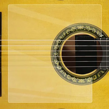 Прозрачная Накладка для Народной Акустической Гитары С Защитой От Царапин Классическая Защитная Пластина для Гитарных Партий Фламенко