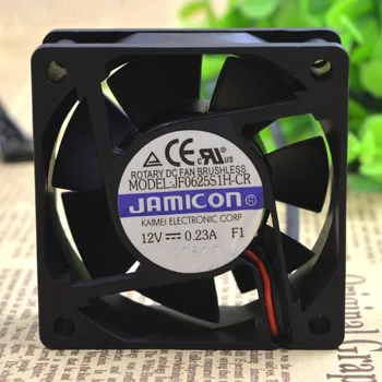 Новый Вентилятор Кулера для Jamicon JF0625S1H-CR 12V 0.23A 6025 6 СМ Бесшумный Вентилятор Инвертора 60*60*25 мм