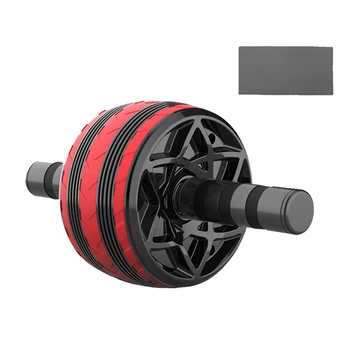 Роликовое тренировочное колесо Ab Wheel С тренажерами для коленного пресса Для тренировки основных мышц в домашнем тренажерном зале