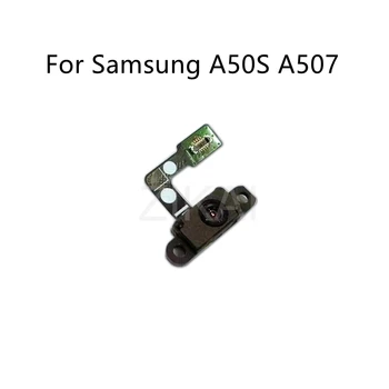 для Samsung Galaxy A50S A507 Сканер Отпечатков Пальцев Гибкий Кабель Сенсорный Датчик ID Кнопка Возврата Домой Лента Гибкий Кабель Запчасти Для Ремонта