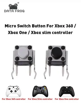 DATA FROG 10шт Запасные кнопки Запасные части для контроллера Xbox 360 Переключатель LB RB Клавиши бампера для Xbox One/геймпада Xbox Slim