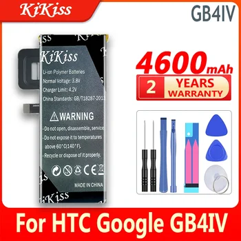 Аккумулятор KiKiss большой емкости 4600 мАч для HTC Google GB4IV Bateria